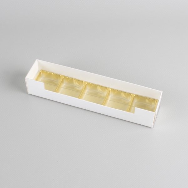 Box for 5 Bonbons - White